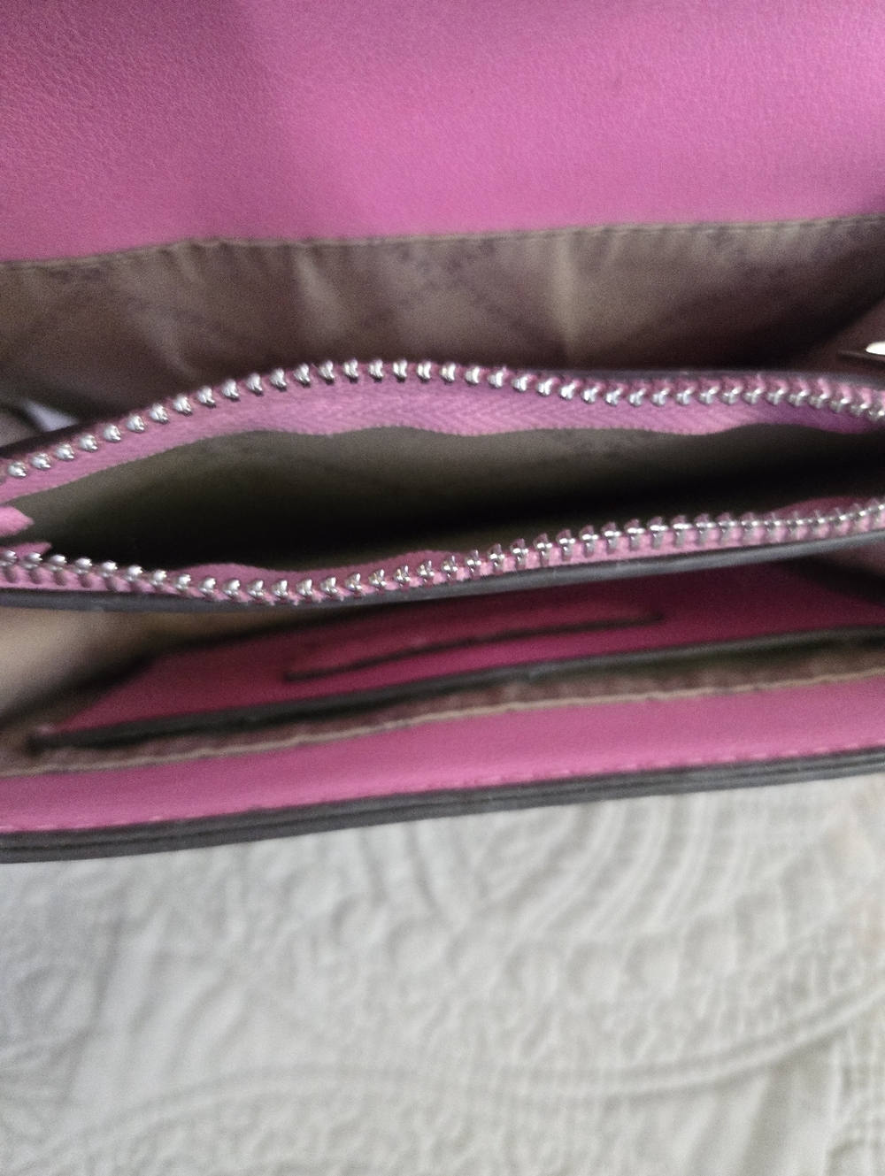 Steve Madden Floral Top-Handle Crossbody Bag - Pink & Lime - Picture 4 of 5